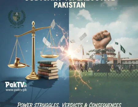 Judiciary vs. Executive in Pakistan Power Struggles, Verdicts & Consequences 18-07, 202 - 5-6_09PM-paktv.pk